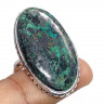 Кольцо с камнем африканская бирюза, 19 размер YES-59158