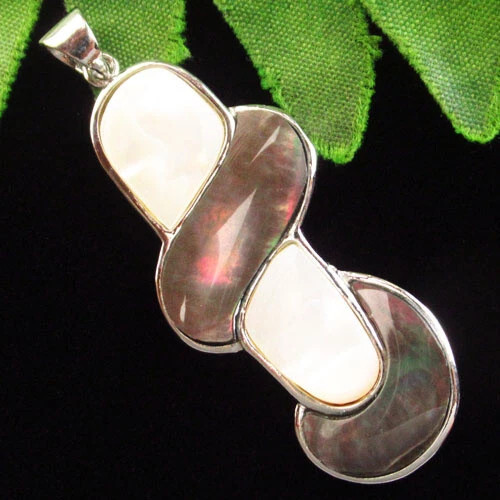 Подвеска с камнем перламутр H53238