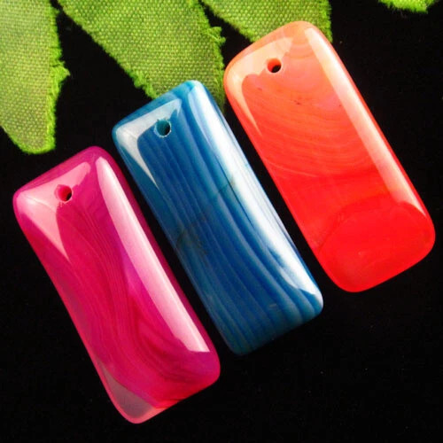 Подвески с камнем агат H53305