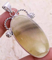 Подвеска с камнем флюорит SB-08303