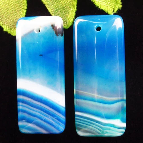 Подвески с камнем ботсванский агат H53130