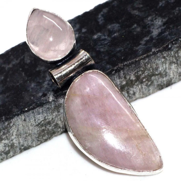 Подвеска с камнем кунцит YES-54917