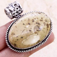 Подвеска с камнем океаническая яшма SB-57351