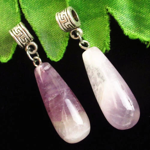 Подвески с камнем аметист H53150