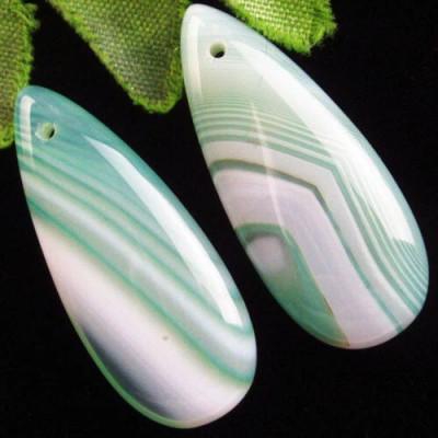 Подвески с камнем агат H53134