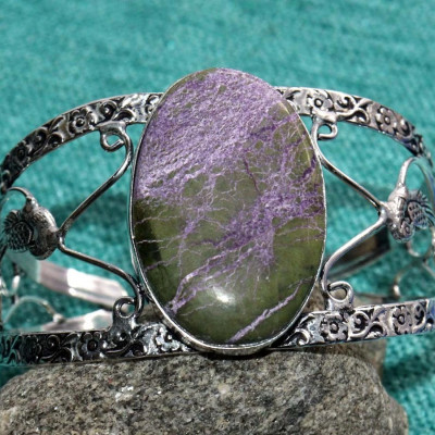 Браслет с камнем пурпурит YES-18414