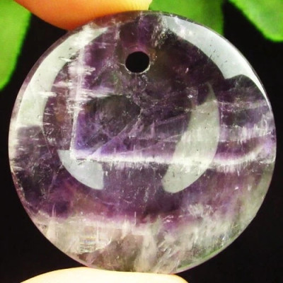 Подвеска с камнем аметист H51453