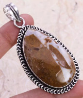 Подвеска с камнем яшма SB-02780
