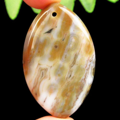 Подвеска с камнем океаническая яшма H53205