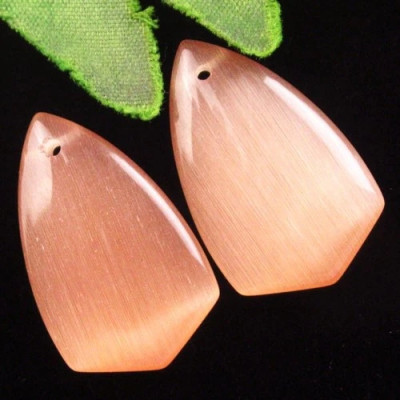 Подвески с камнем кошачий глаз H85946