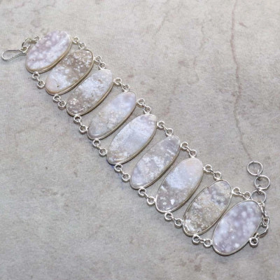 Браслет с камнем океаническая яшма WOW-27317