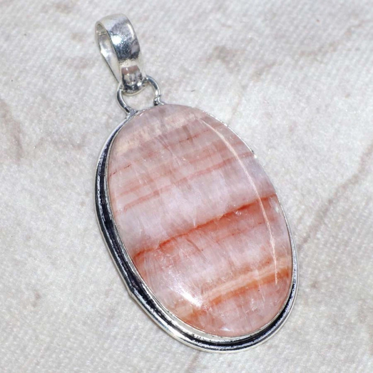 Подвеска с камнем кальцит YES-84590