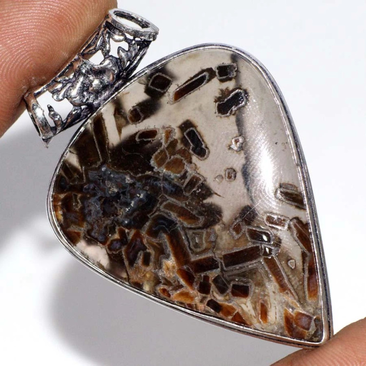 Подвеска с камнем агат YES-70127