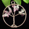 Подвеска с камнем флюорит H51599