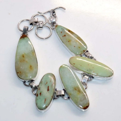 Браслет с камнем хризопраз WOW-27767