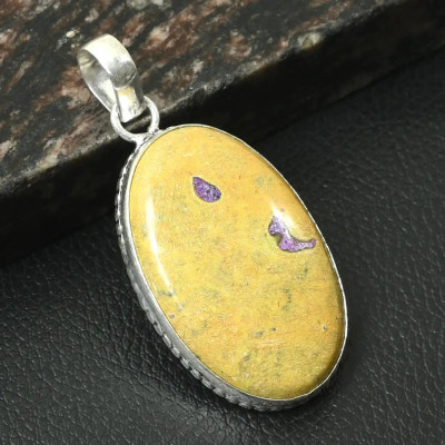 Подвеска с камнем атлантисит AP-20767