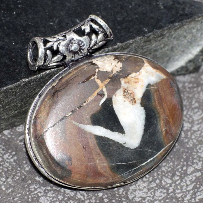 Подвеска с камнем септария YES-41938