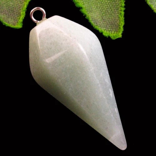 Подвеска с камнем зеленый авантюрин H93205