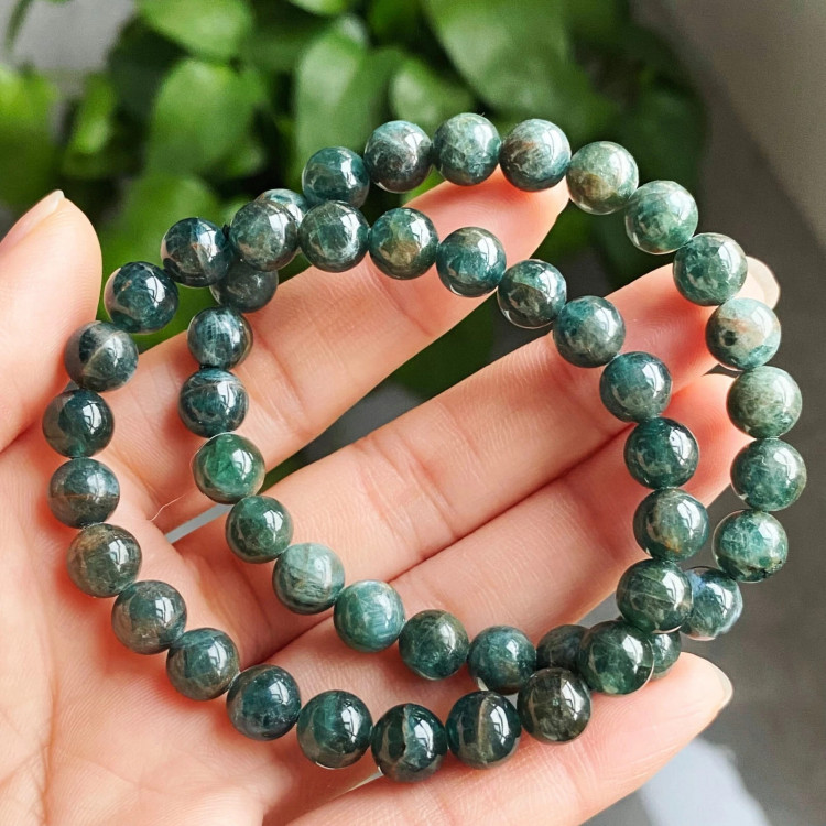 Браслеты с камнем апатит PT-0309