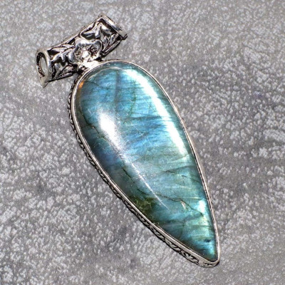 Подвеска с камнем лабрадорит YES-98400