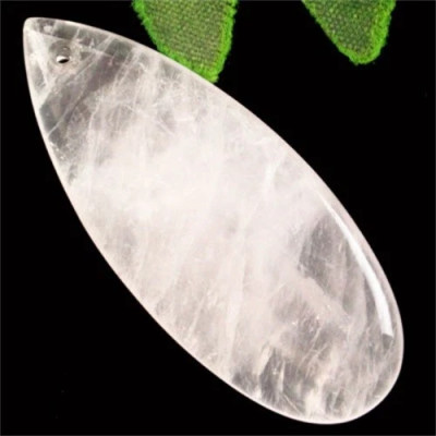 Подвеска с камнем розовый кварц H89487