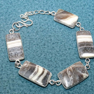 Браслет с камнем кальцит WOW-50544