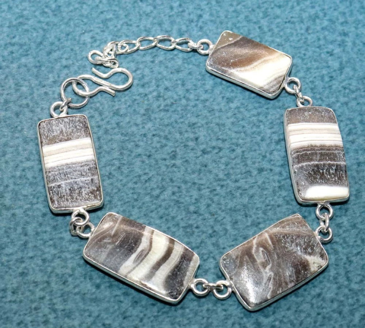 Браслет с камнем кальцит WOW-50544