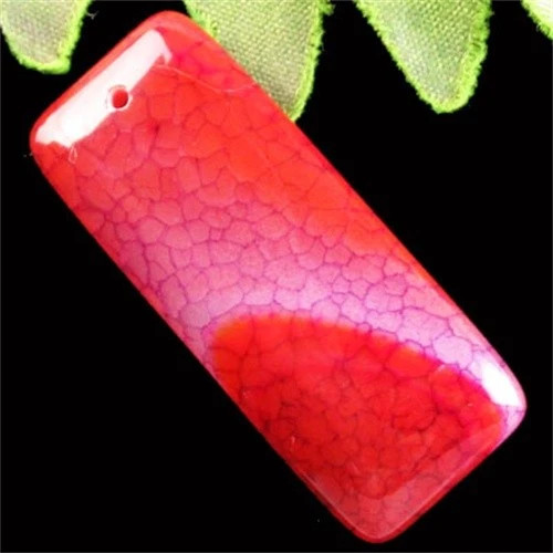 Подвеска с камнем агат вены дракона H89524