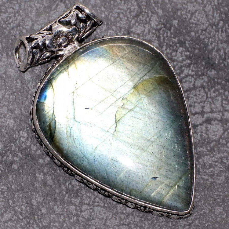 Подвеска с камнем лабрадорит YES-98431