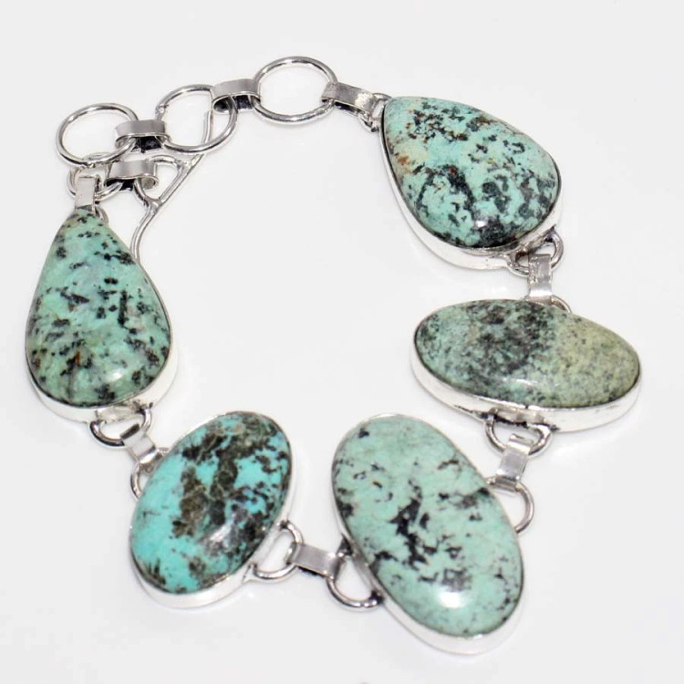 Браслет с камнем африканская бирюза YES-77127