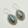 Серьги с камнем лабрадорит AE-69772