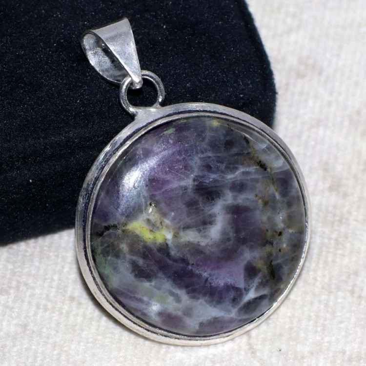 Подвеска с камнем иолит YES-85656