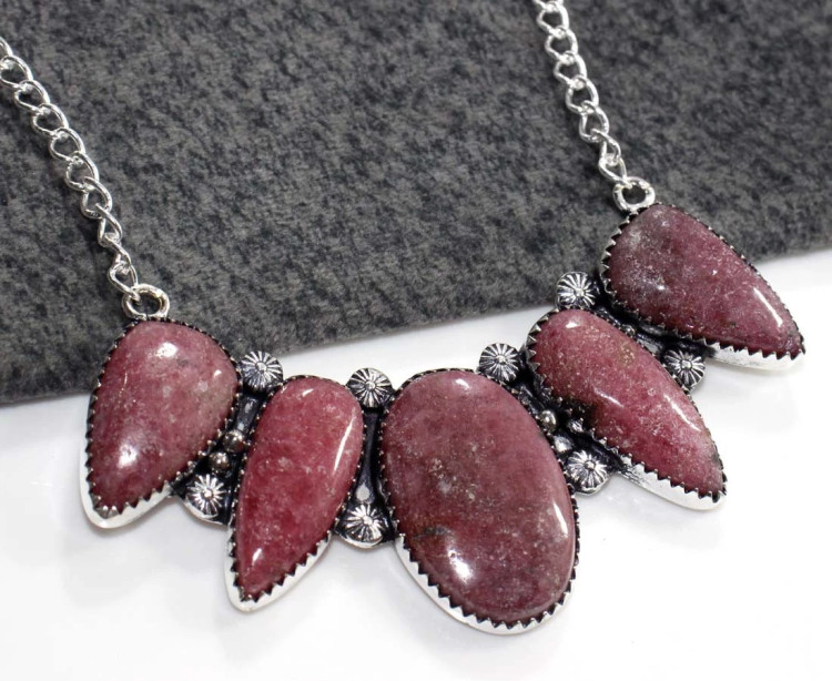 Ожерелье с камнем тулит CNG-20116