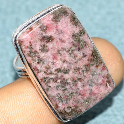 Кольцо с камнем тулит, 17.5 размер WOW-64824