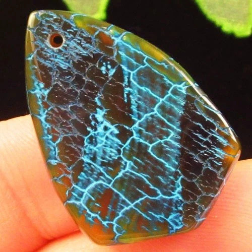 Подвеска с камнем агат H89278