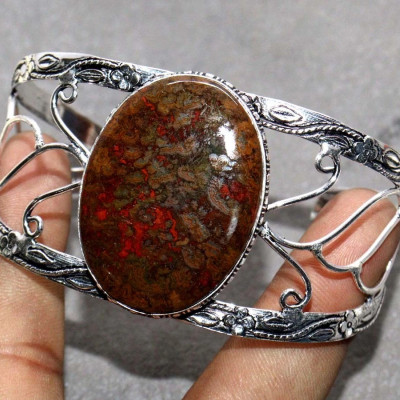 Браслет с камнем марокканский агат YES-45633