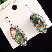Серьги с камнем гелиотис H51646