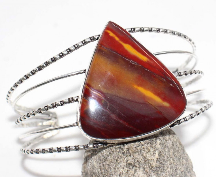 Браслет с камнем мукаит YES-78558