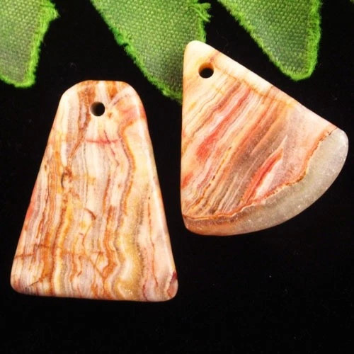 Подвески с камнем халцедон H81539