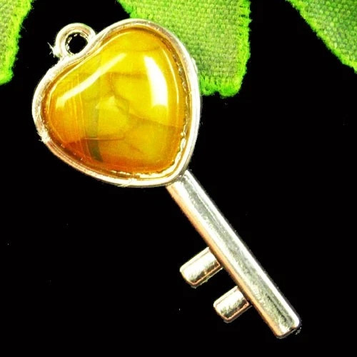 Подвеска с камнем агат вены дракона H88219