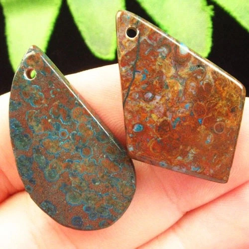 Подвески с камнем петерсит H66267