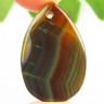 Подвеска с камнем агат H73348