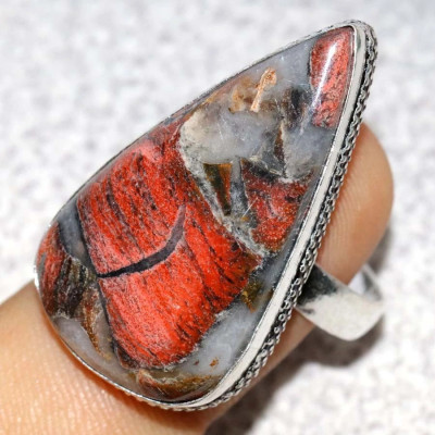 Кольцо с камнем яшма, 21 размер WOW-42346