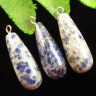 Подвески с камнем содалит H74143