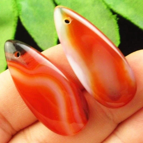 Подвески с камнем агат H51120