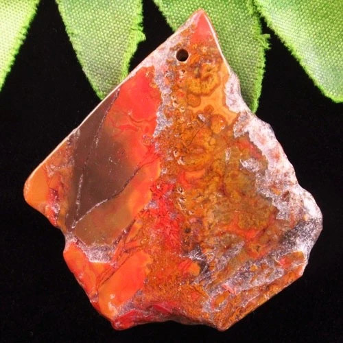 Подвеска с камнем мексиканский агат H66490