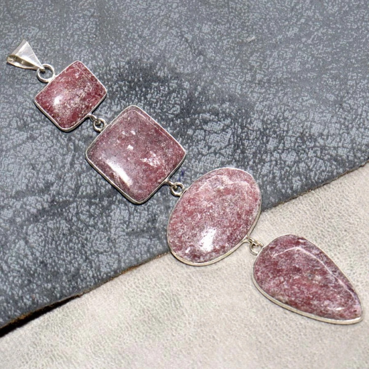 Подвеска с камнем тулит YES-68411