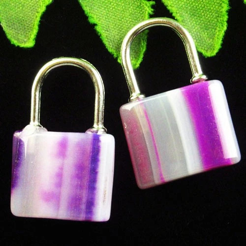 Подвески с камнем агат H96611