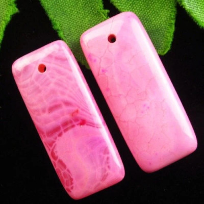 Подвески с камнем агат H51225