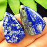 Подвески с камнем лазурит H74887